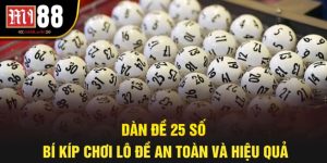 dàn đề 25 số